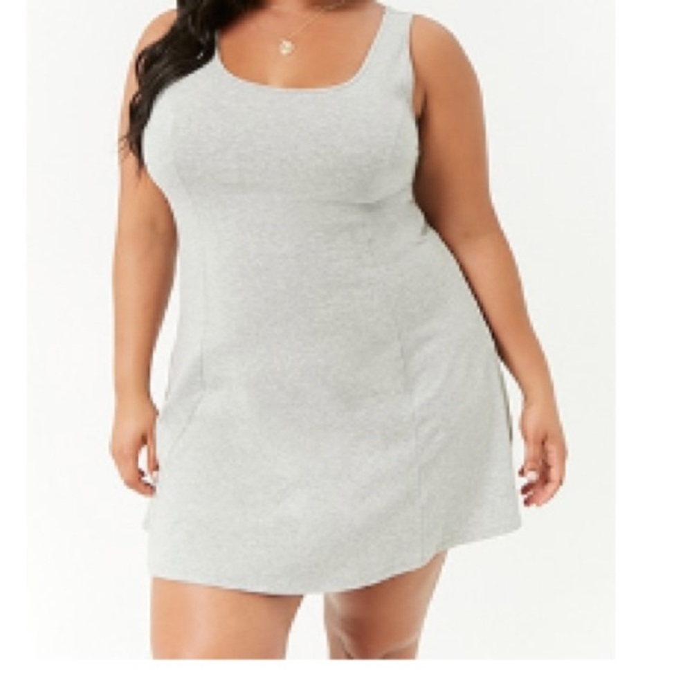 Fit and flare mini dress